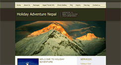 Desktop Screenshot of holidaysadventure.com